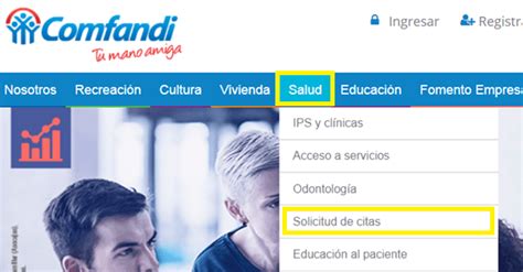 sos comfandi citas|Pedir Citas Médicas en Comfandi EPS, Registrarse y。